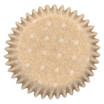 Mini Cupcake Baking Cases - Kraft